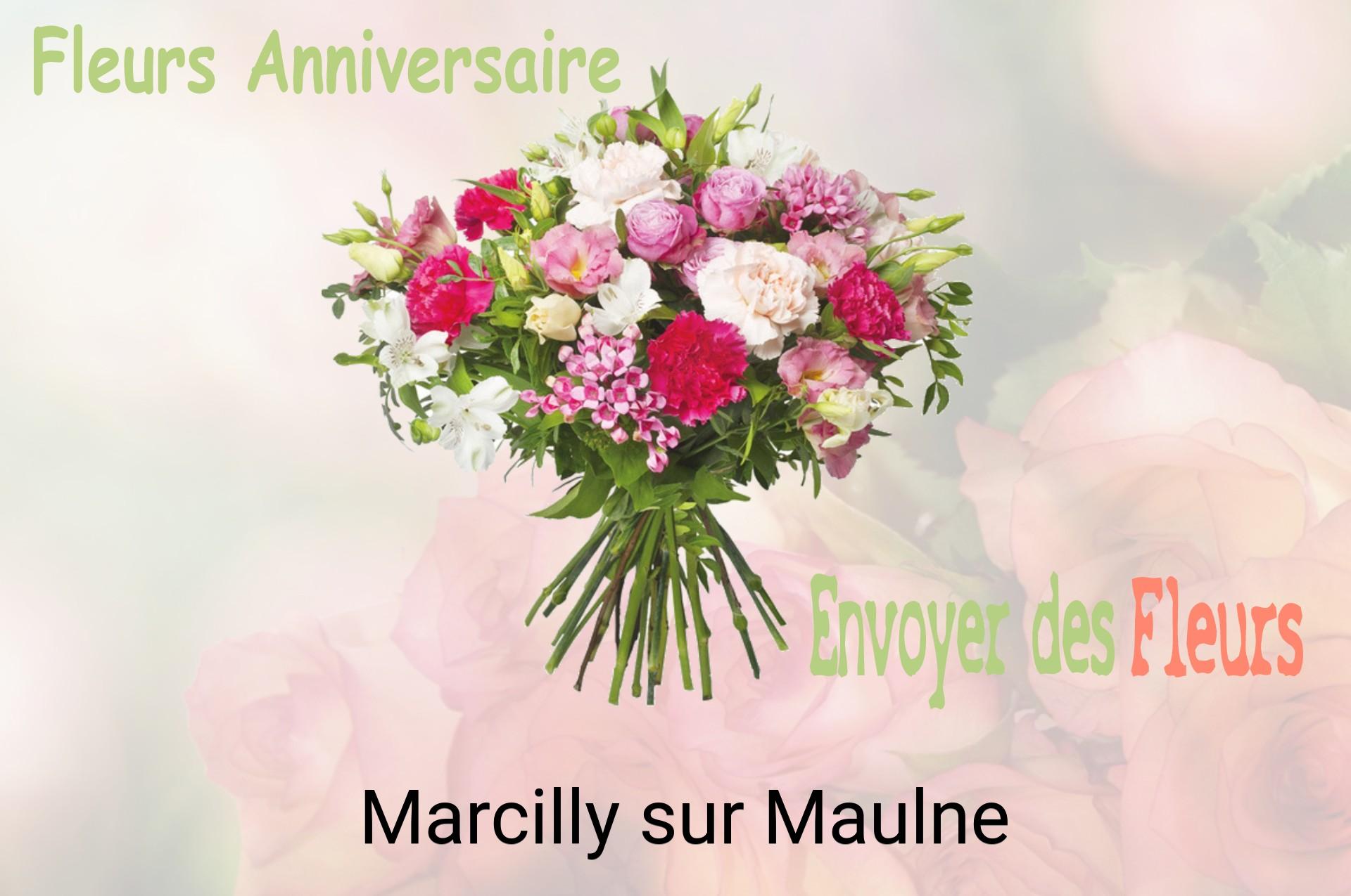Bouquet de fleurs d’anniversaire livré à Marcilly-sur-Maulne
